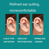 6 PCS Stainless Steel Ear Wax Cleaning Kit – Reusable Ear Cleaner Set