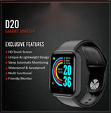 D20 Ultra Smart Watch – Heart Rate & Fitness Tracker
