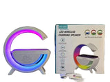 G Shape RGB Table Lamp – Wireless Charger & Night Light