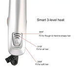 Professional 3 in 1 Hair Styling Tool – Straightener, Curler & Flat Iron Brush
