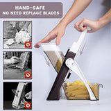 Mandoline Vegetable Slicer – Safe Food Cutter & Chopper