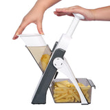 Mandoline Vegetable Slicer – Safe Food Cutter & Chopper