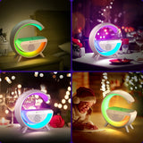 G Shape RGB Table Lamp – Wireless Charger & Night Light
