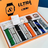 Y80 Ultra Smart Watch 8 in 1 – 8 Straps 49MM Display