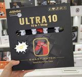 Ultra 10 Smart Watch – 10 in 1 Straps & BT Calling