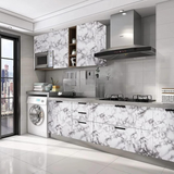 White Marble Self Adhesive Sheet – Heat Resistant Kitchen Wallpaper