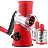 Manual Drum Grater – 3 in 1 Vegetable Cutter & Slicer