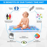 Inflatable Water Play Mat for Babies – Sensory Activity Tummy Time Toy