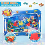 Inflatable Water Play Mat for Babies – Sensory Activity Tummy Time Toy