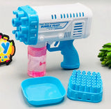 Bubble Bazooka Pro – Electric Rocket Bubble Gun for Kids