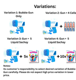 Bubble Bazooka Pro – Electric Rocket Bubble Gun for Kids