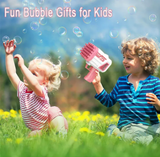 Bubble Bazooka Pro – Electric Rocket Bubble Gun for Kids