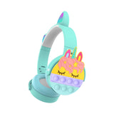 CT-950 Unicorn Bluetooth Headphones – LED Cat Ear Wireless