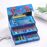 54 Pieces Kids Art Set – Drawing & Coloring Kit with Storage Box