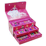 54 Pieces Kids Art Set – Drawing & Coloring Kit with Storage Box