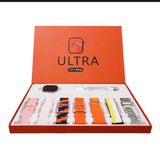 Ultra 3 Smart Watch Bundle – 7 Straps, Bluetooth Call & Fitness Tracker