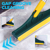 2 in 1 Broom Wiper – Floor Cleaning Brush with Wiper