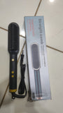 909 Hair Straightening Brush – 2 in 1 Electric Straightener & Curler