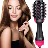 3 in 1 One Step Hot Air Brush Hair Dryer & Styler – Straightening & Volumizing Brush