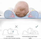 Adjustable Baby Head Shaping Pillow – Soft Newborn Support Pillow