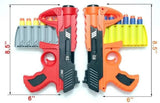 Soft Bullet Dart Blaster Toy Gun – Multicolor Kids Foam Shooter