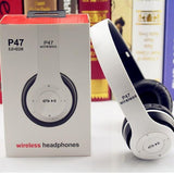 P47 Wireless Headphones – Bluetooth 5.1 & Long Battery