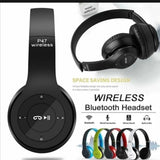 P47 Wireless Headphones – Bluetooth 5.1 & Long Battery