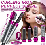 5 in 1 Hair Styler Air Wrap – Straightener, Curler, Blow Dryer & Volumizer Brush