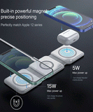 3 in 1 Wireless Charging Station – 15W Fast Charger For iPhone