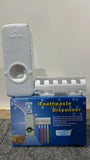 Automatic Toothpaste Dispenser with Toothbrush Holder – Bathroom Organizer