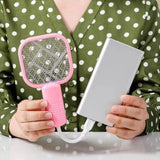 USB Electric Mosquito Killer Racquet Lamp – Wireless Insect Catcher