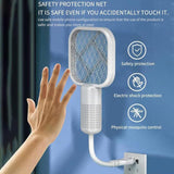 USB Electric Mosquito Killer Racquet Lamp – Wireless Insect Catcher