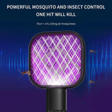 USB Electric Mosquito Killer Racquet Lamp – Wireless Insect Catcher