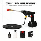 48V Cordless Car Wash Spray Gun – Wireless High Pressure Washer