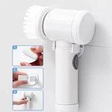 5 in 1 Rechargeable Magic Brush – Car Cleaning & Polishing Machine