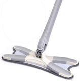 Rotating X Flat Mop – 360° Microfiber Floor Cleaning Mop