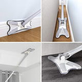 Rotating X Flat Mop – 360° Microfiber Floor Cleaning Mop