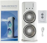16 Inch Dual Mist Fan – USB Air Cooler with RGB Light