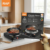 RAF 1000W Electric Stove – Portable Hot Plate Cooker