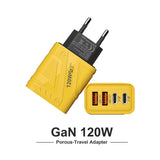 120W Fast Charger 4-Port – Multi USB Wall Adapter