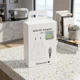 Sabawoon 45W PD Fast Charger – USB-C Wall Adapter