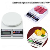 SF-400 Digital Kitchen Scale – 10KG Electronic Weight Machine