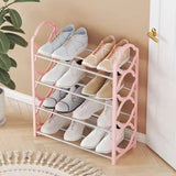 4 Layer Shoe Rack – Dustproof Portable Shoe Organizer
