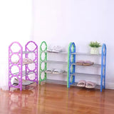4 Layer Shoe Rack – Dustproof Portable Shoe Organizer