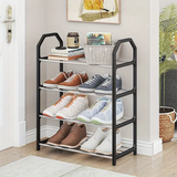 4 Layer Shoe Rack – Dustproof Portable Shoe Organizer