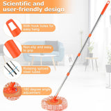 360° Rotating Microfiber Mop – Telescopic Cleaning Mop