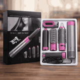 5 in 1 Professional Hot Air Styler & Hair Dryer Set – Curler, Straightener & Volumizer Kit