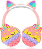 CT-950 Unicorn Bluetooth Headphones – LED Cat Ear Wireless